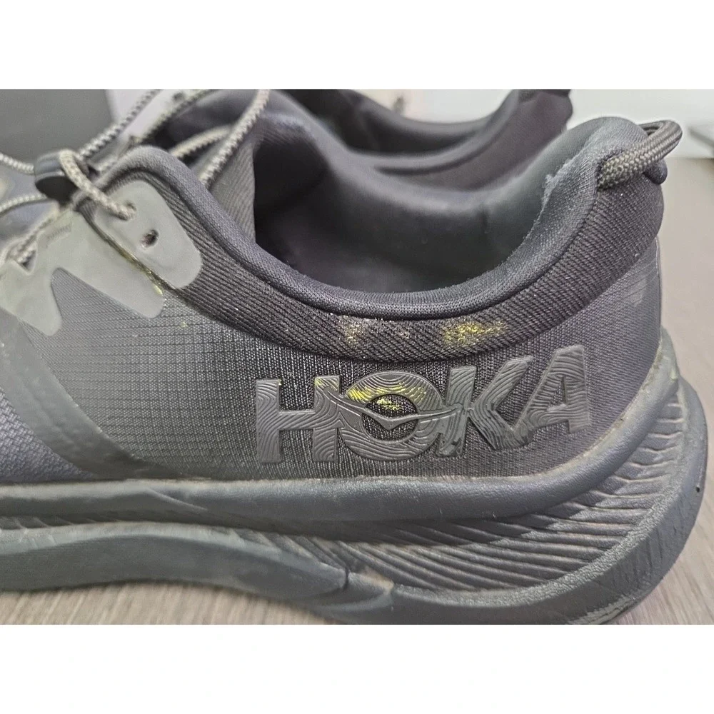 Hoka‎ Transport Running Shoes Black/Black Men's Size 12D  1123153